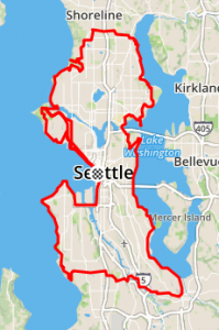 PROS route from Strava