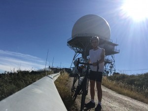 Air Traffic Control Radar on Humboldt Summit