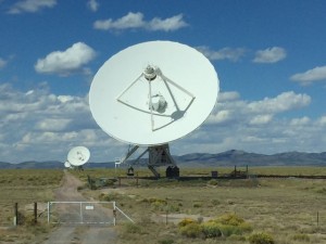VLA - Very Large Array - A huge radio telescope 60 miles east of Socorro